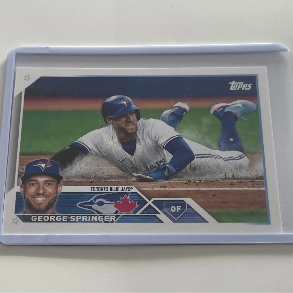 Topps George Springer Toronto Blue Jays Baseball Card
